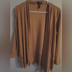 Chic Tan Women's Cardigan